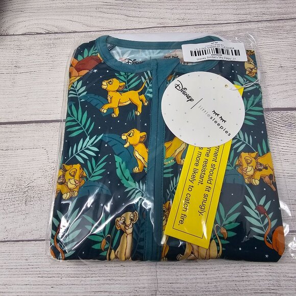 little sleepies Other - NIB Little Sleepies Disney Simba's Sky Zippy Size 2T